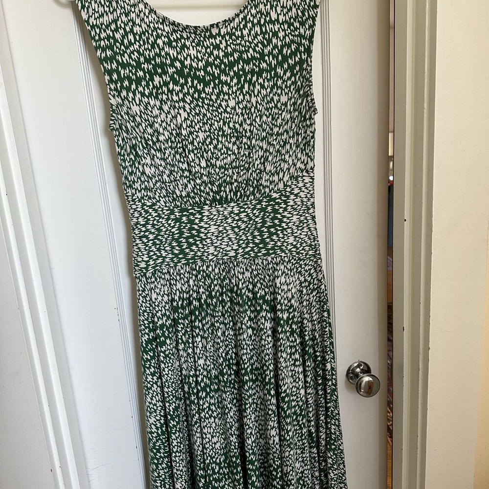 Anthropologie Moulinette Soeurs Green Maxi Dress XS